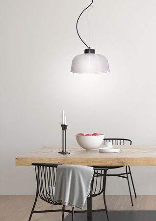 LAMPA WISZĄCA LIVERPOOL II 1 CZARNY 90x26,5x0 Candellux 50101286