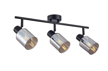 Lampa sufitowa SANTIA Italux SPL-65342-3-BK-SG