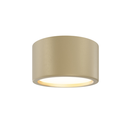 Oprawa natynkowa o średnicy 17cm w kolorze matowego złota LED 3000K IP44 Hydra C090CL-15W3K-MG Maytoni