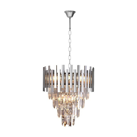 Lampa wisząca kryształowa ASPEN II CHROME Milagro ML5997
