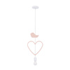 HEART B LAMPA WISZĄCA 1X20W E27 IQ KIDS RÓŻOWY Candellux 31-12098