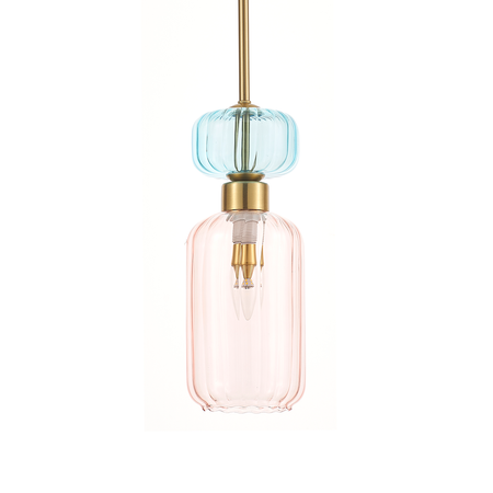 Lampa wisząca MOLLY PINK 1xE14 Milagro ML1822