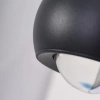 Czarna lampa wisząca kula GAMBO PENDANT CCT SWITCH BK Azzardo AZ7033