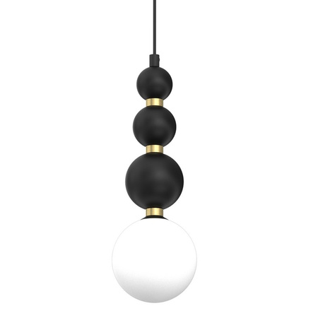 Lampa wisząca pojedyńcza BOULE BLACK Milagro MLP0975