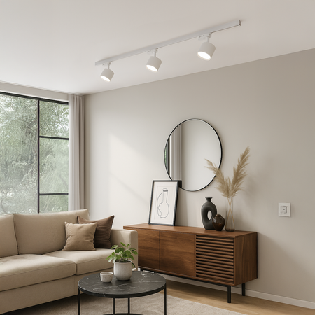 Oprawa Cyklop Track Biały 1xGx53 3-Obwodowy Milagro ML2130