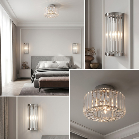 Kinkiet Vetro chrom 1xE14 Light Prestige LP-2910/1W L CH