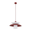 Lampa wisząca z białym szklanym kloszem VERADO BURGUND 1 Tk Lighting 11768
