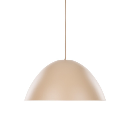 Metalowa lampa wisząca w kolorze beżowym o średnicy 50cm FARO SABIA 1xE27 Tk Lighting 10658