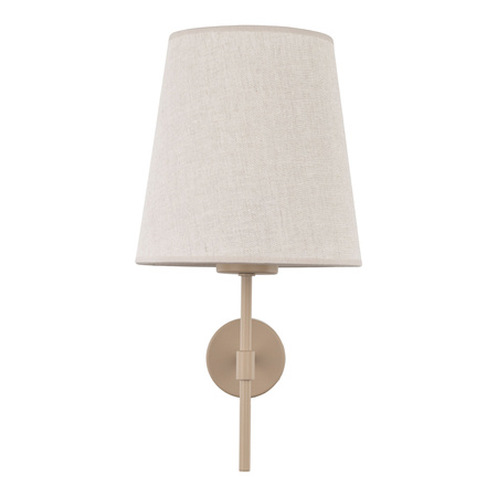 Kinkiet w kolorze sabia z abbazurem z lnu ELIZABETH SABIA 1xE27 Tk Lighting 11166