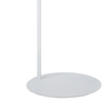 Prosta biała lampa podłogowa punktowa 1xGU10 NEX WHITE Tk Lighting 16191