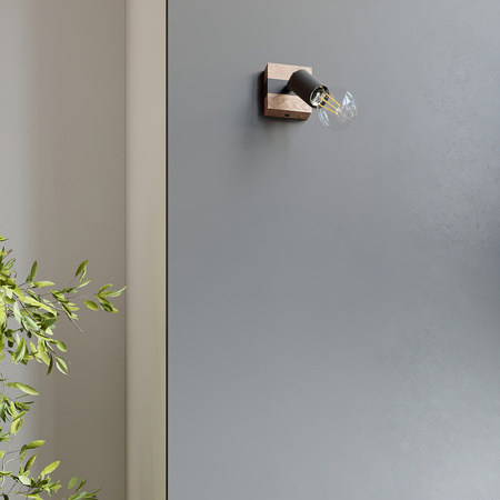 Kinkiet ZUCA czarny Sollux SL.1295