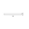 LAMPA SUFITOWA LINIOWA LED 120cm RX 30W CZARNA MAXLIGHT C0260