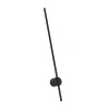 Czarny kinkiet podświetlający ścianę do salonu lub łazienki Chloe LED IP44 WL0107-BK Yaskr