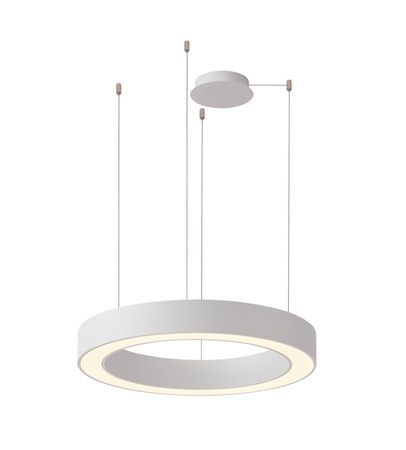 Lampa wisząca biała MARCO 80 LED AZzardo AZ5046 sterowana pilotem