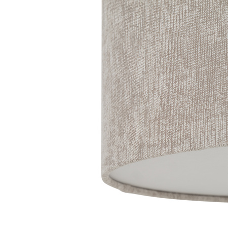 Lampa wisząca z abażurem w szarym kolorze 40cm 1xE27 CEDRO S Nowodvorski 11664