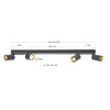 Perugia 4 plafon czarny Light Prestige LP-0703/4C BK