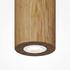 Lampa wisząca tuba drewniana Basic Texture LED Maytoni MOD461PL-L5BGK