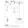 Lampa wisząca ARENA 45 szara Sollux SL.0119