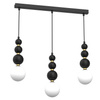 Lampa wisząca potrójna BOULE BLACK Milagro MLP0976