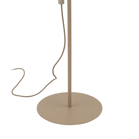 Lampa podłogowa z abażurem z lnu 1XE27 ELIZABETH SABIA Tk Lighting 16157