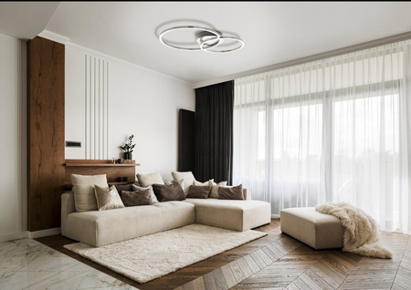 Lampa sufitowa MOTTAFOLLONE LED Eglo 75725 sterowana pilotem