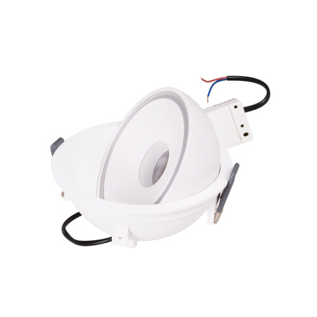 Oprawa WPUSTOWA ruchoma VECTOR 10W BIAŁA MAXLIGHT H0139 