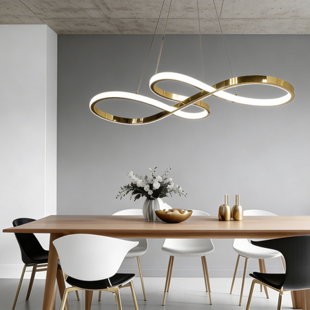 Lampa wisząca Infania złota LED CCT Light Prestige LP-1670/1P GD