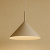 Lampa wisząca stożek na żarówkę GX53 CAPITAL KASZMIR Ø46cm Milagro MLP2470