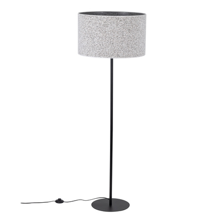 Lampa podłogowa z abażurem 50cm VELLUM BLACK 1XE27 Tk Lighting 16166