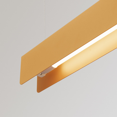 Lampa wisząca SPARK złota Sollux SL.1396
