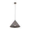 Lampa wisząca metalowy stożek w odcieniu brązu 33,5cm CONO L NEW BROWN 1XE27 Tk Lighting 11377