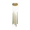 Lampa wisząca CASCADE LED Maytoni mosiądz MOD132PL-L36BSK2