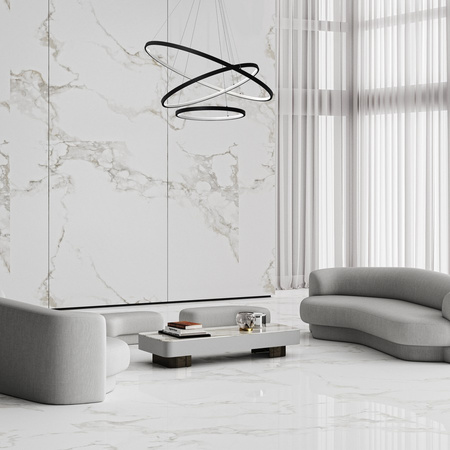 Lampa wisząca czarna ROTONDA LED 93W Milagro ML7945