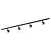 Zestaw szynowy Marvi TR Blake w kolorze czarnym 4 źródła światła Italux 920421-4-BL-SET