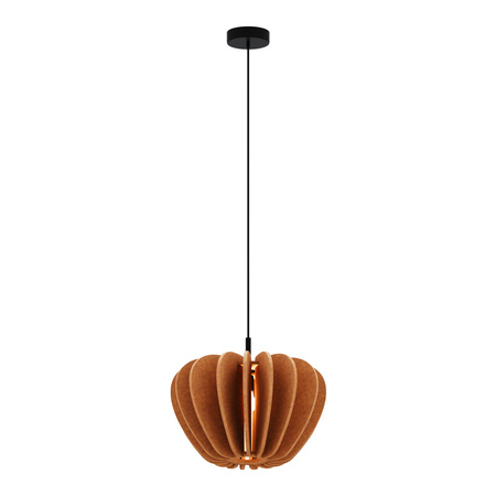 Lampa wisząca z filcu w kolorze terracotta Cambio MOD398PL-01BR Maytoni