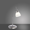 Lampka stołowa z wyginanym ramieniem STALOWY 1xG9 PINO Paul Neuhaus 4001-55