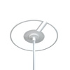 Lampa podłogowa biała z pilotem LED + RGB Cento Italux FL-37482-WH