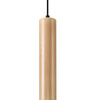 Lampa wisząca LINO 1 naturalne drewno Sollux SL.0636