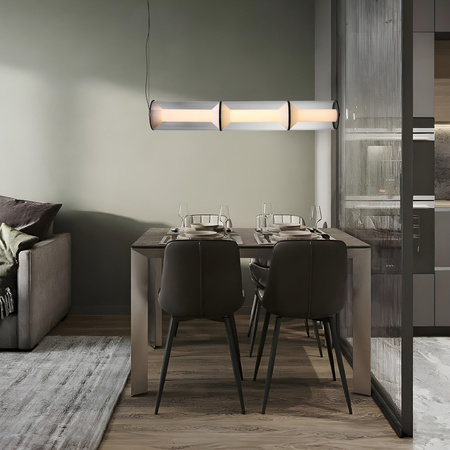 Lampa wisząca Aeris 3 linia transparent LED CCT Light Prestige LP-2137/3L TR