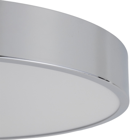 Plafon 30cm VELIS CHROME LED 24W IP54 Tk Lighting 18282