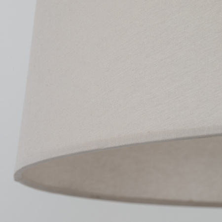 Lampa podłogowa w kolorze sabia z abażurem z tkaniny 1xE27 MAJA SABIA Tk Lighting 16180