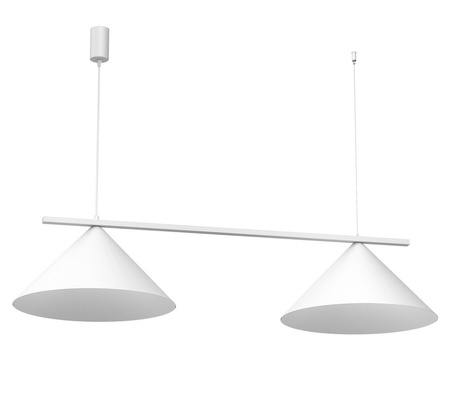 Lampa wisząca CAPITAL BIAŁY 2XGX53 Milagro MLP0943