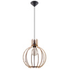Lampa wisząca ARANCIA z drewna Sollux Lighting SL.0391