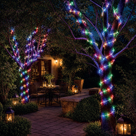 Wąż świetlny 200LED 10m 2200K + RGB 9 Trybów IP44 Milagro Eko-Light EKSW2738