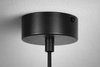 Lampa wisząca z białym kloszem i złotym detalem FABIO Kaja Lighting K-5871