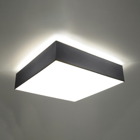 Lampa sufitowa plafon HORUS 45 szary Sollux SL.0140