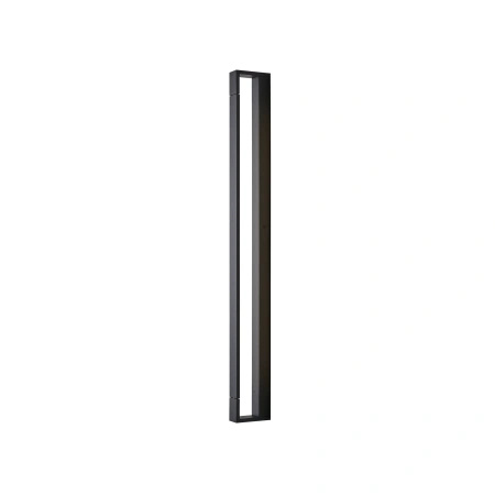 Czarny podłużny kinkiet do łazienki 90cm ruchomy LED 3500K Flexia IP44 WL0121-L-BK Yaskr