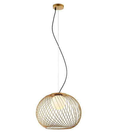 Lampa wisząca CLARISA złota Italux MDM-3842-1 GD