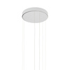 Lampa wisząca dwa białe pierścienie CIRCOLO POWER LED 3000K Nowodvorski 11646