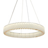 Lampa wisząca Deluxe złoty okrąg kryształowy 70cm 35W LED Milagro ML2780